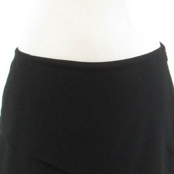 Ann Taylor LOFT black tiered skirt 4 - Picture 2 of 8